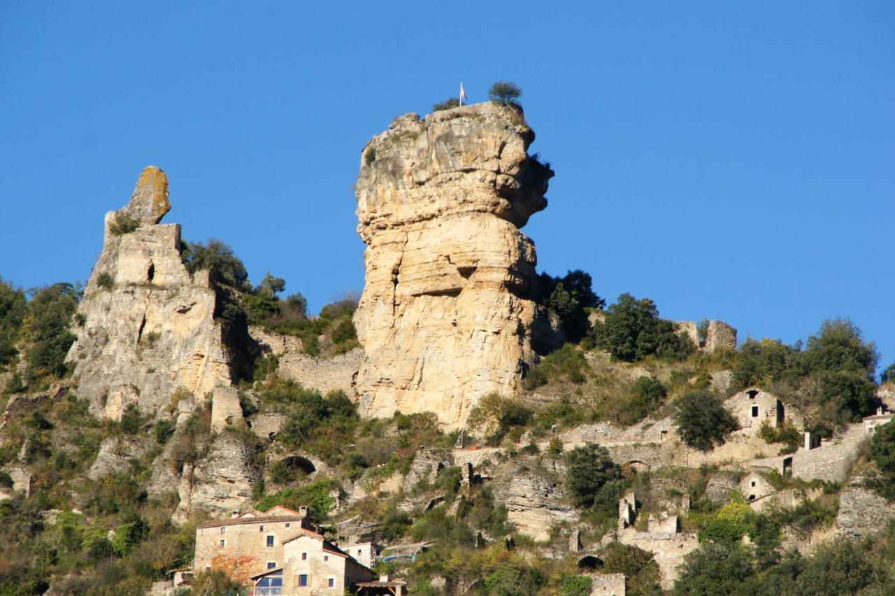 Maison Charmante Avec Vue Sur La Montagne, Mostuéjouls Exterior photo